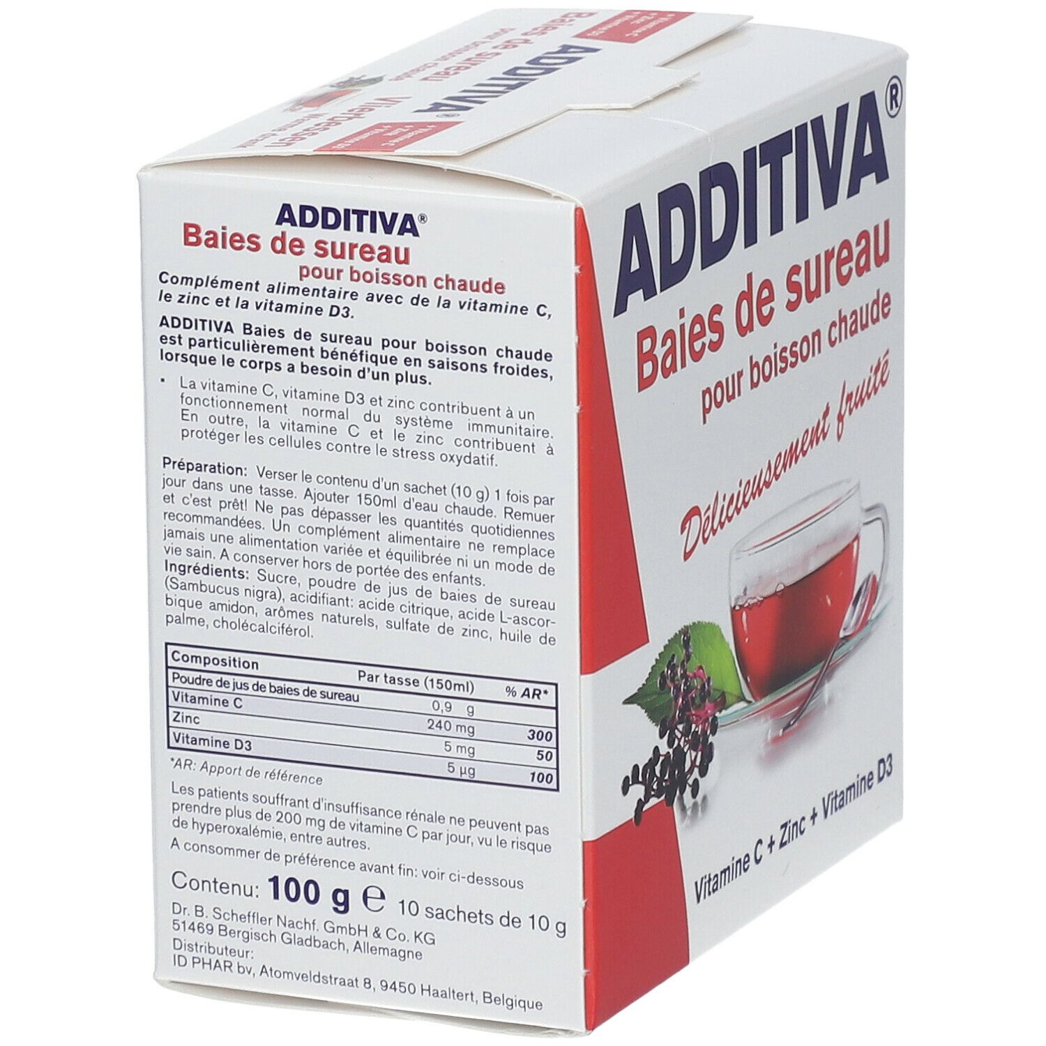 Additiva Sureau Boisson Chaud