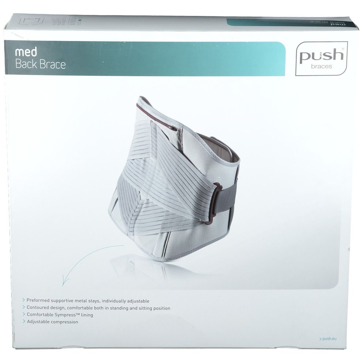 Push Med Support Lombaire 97-110cm T4