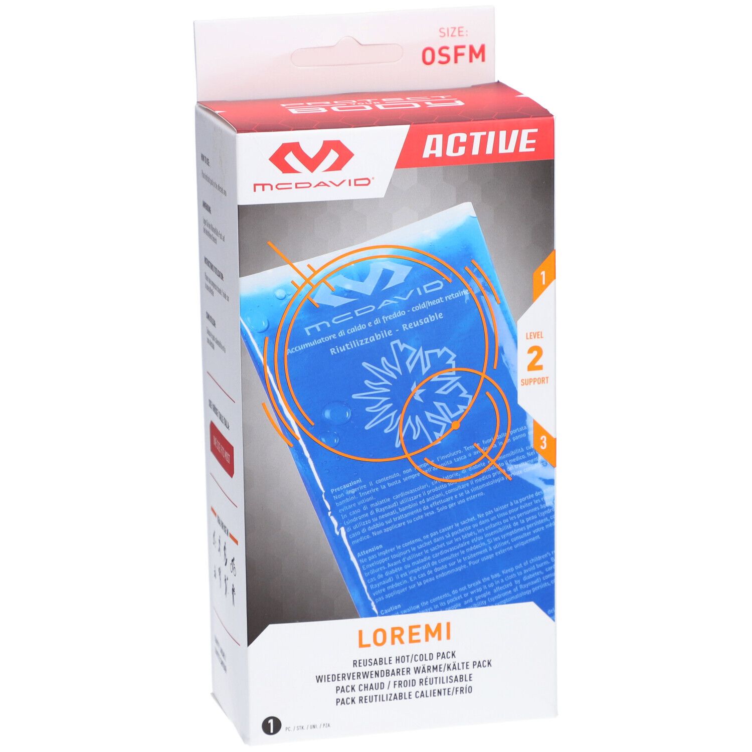 McDavid Cold Hot Pack Herbruikbaar Blue