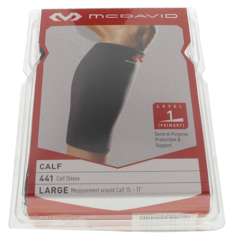 McDavid Kuitbandage Zwart L 441r