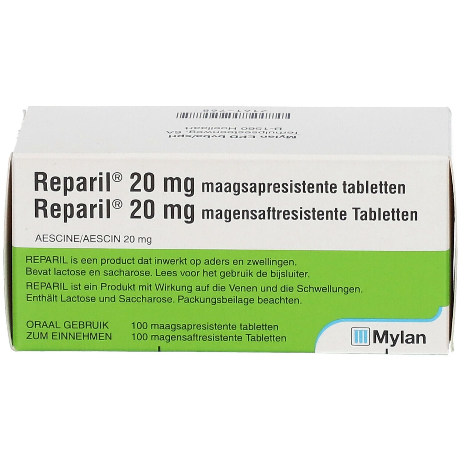 Reparil Gastroresist 20mg