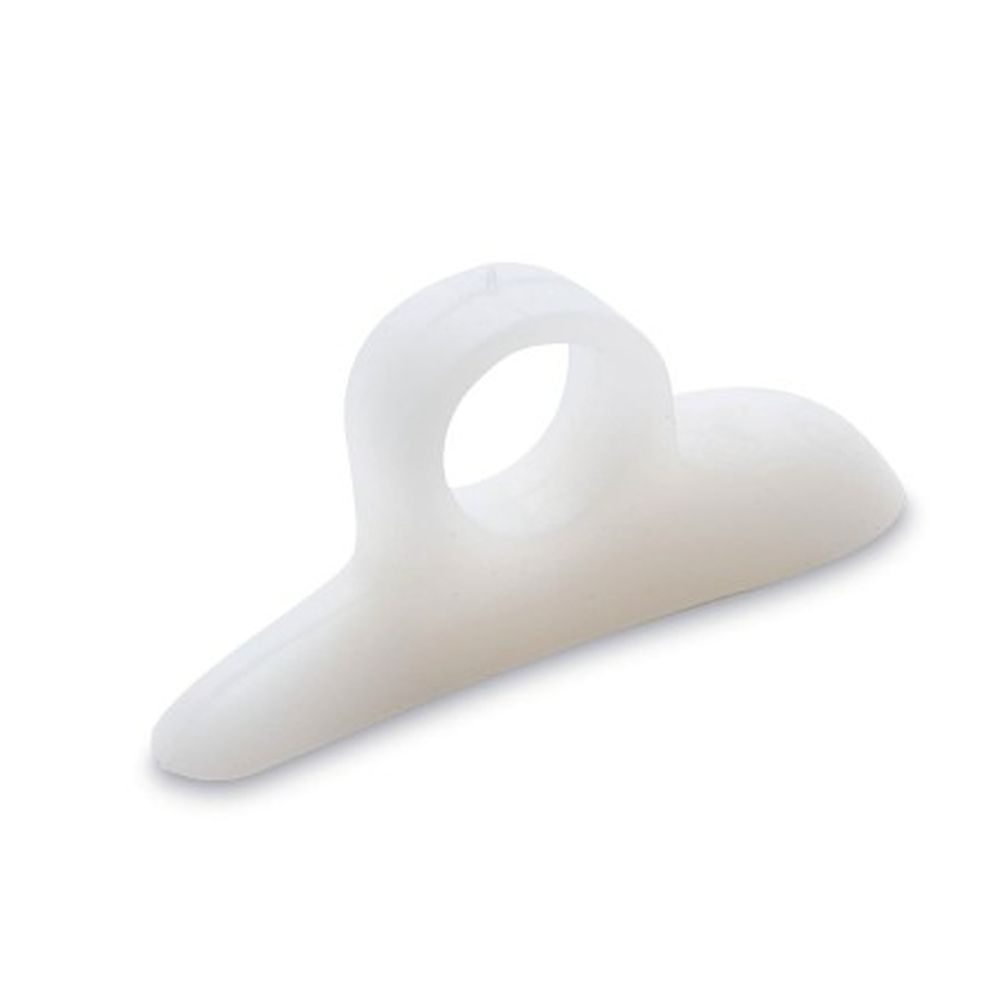 Bota Hammerteenkussen Rechts M 0704: Wit gel teenkussen met lus voor de teen.