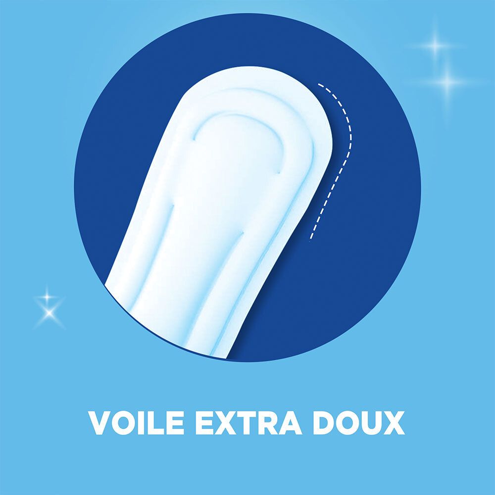 Serviettes Vania Maxi Komfort Super, 16 pièces. Avec 4 barrières de protection pour la sécurité.