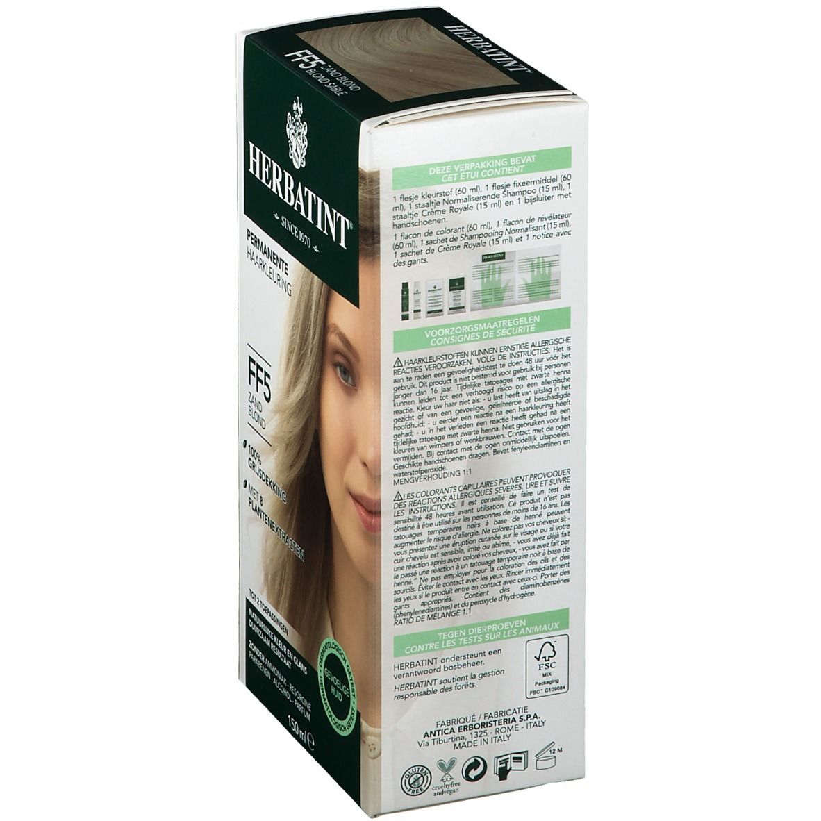 Herbatint Flash Fashion Sand Blonde FF5