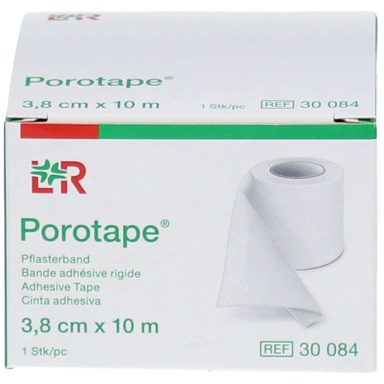 Porotape Tape Adhésif Non Elastique 3,8cm x 10m