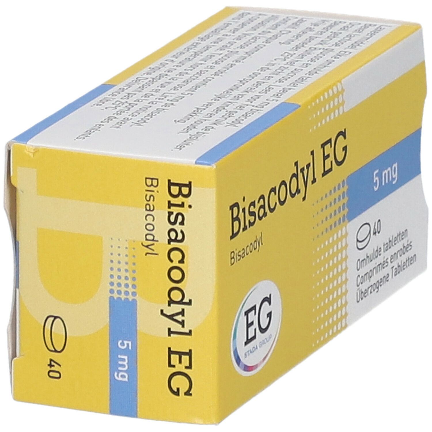 Bisacodyl EG 5 mg | Laxeermiddel