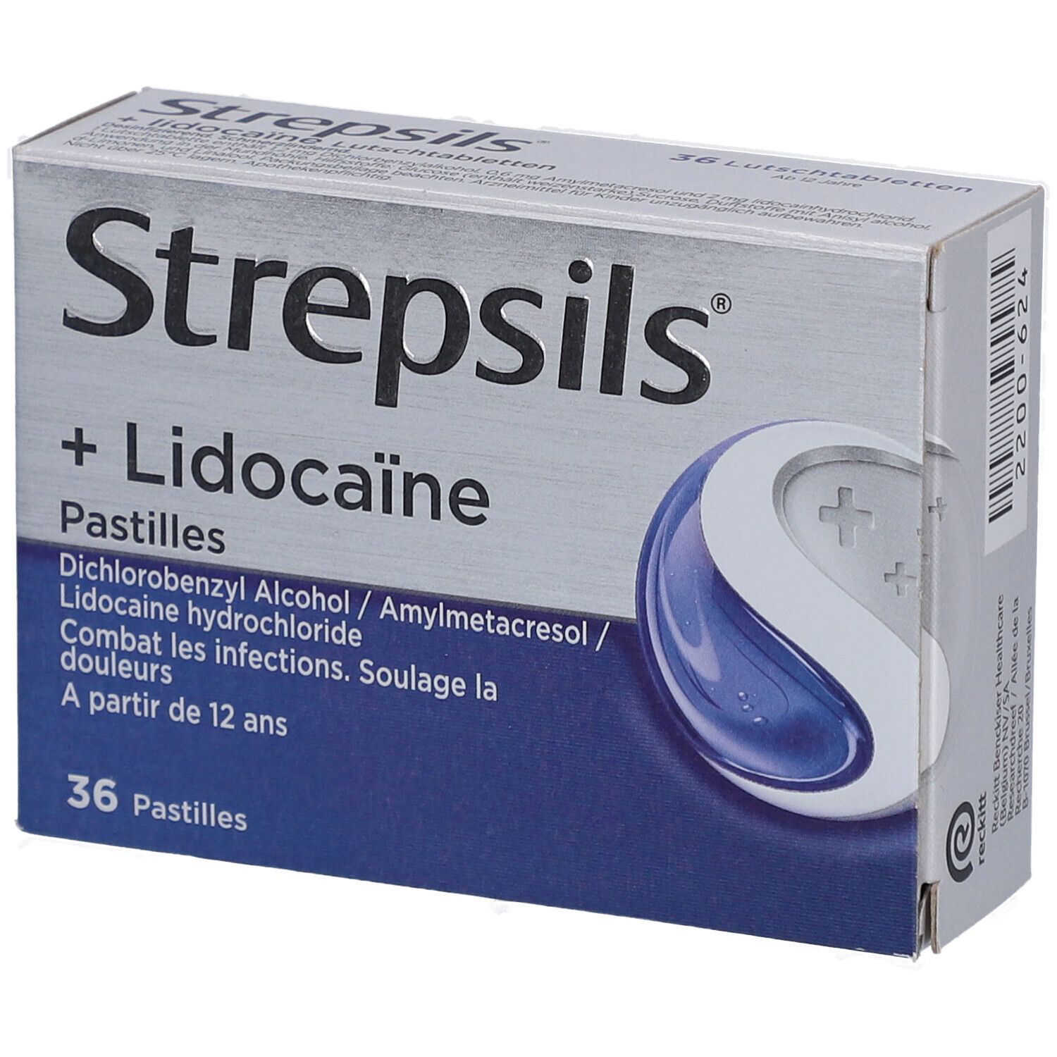 Strepsils +Lidocaïne