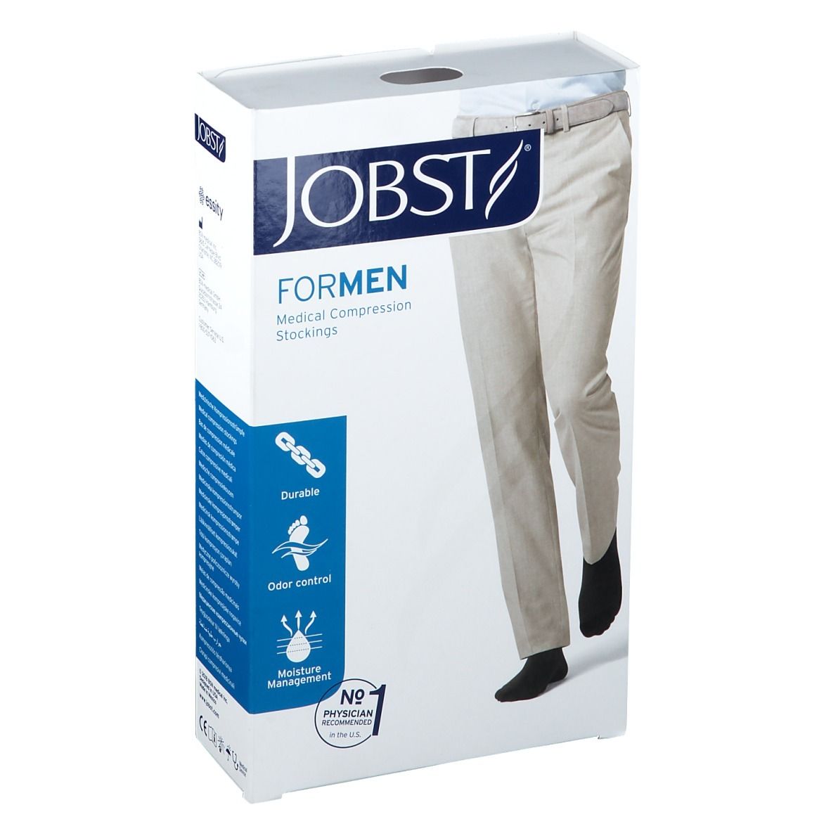 Jobst For Men K2  Bas-Cuisse Noir L