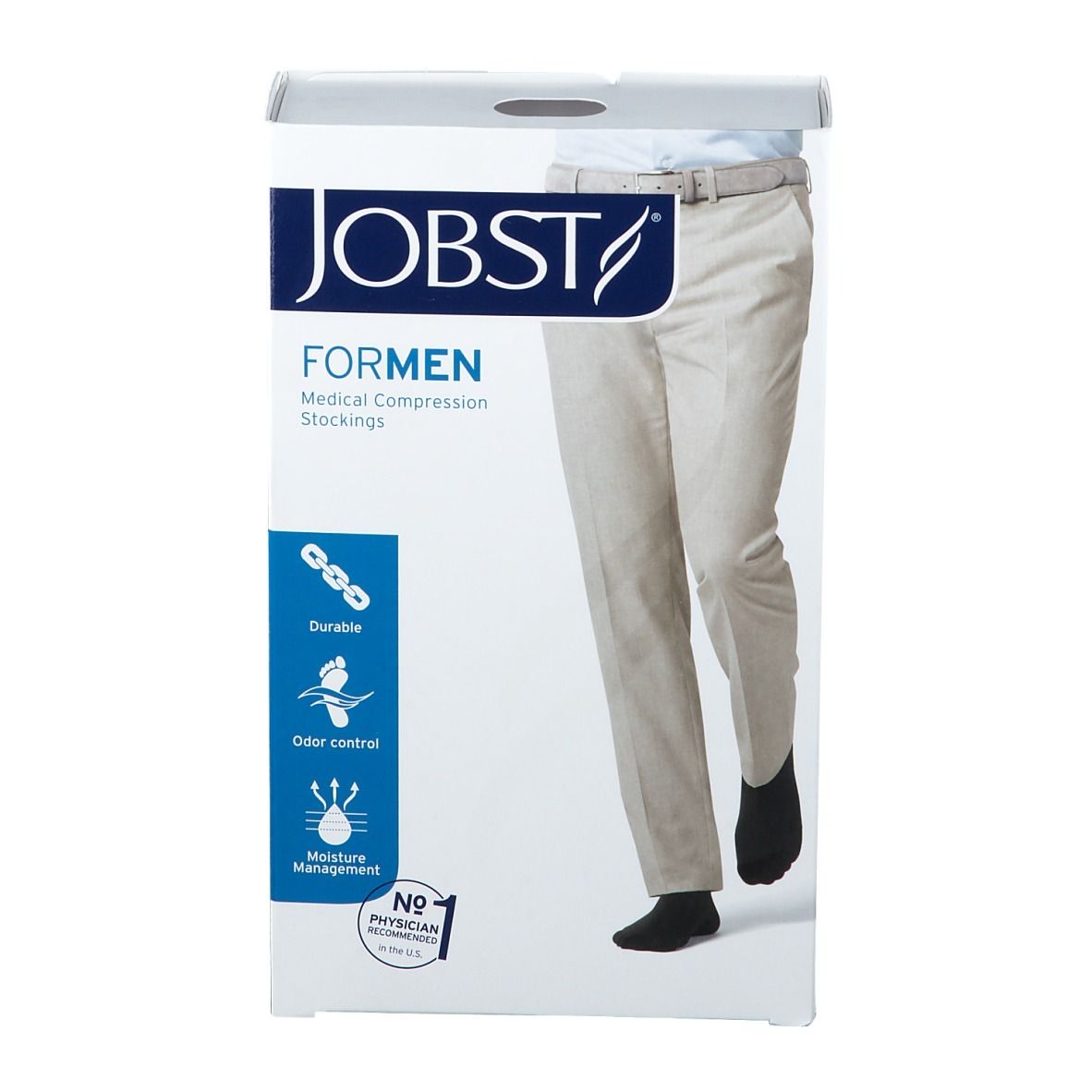 Jobst For Men K2  Bas-Cuisse Noir L