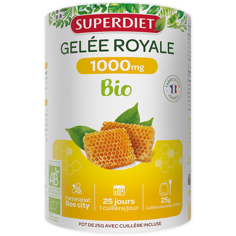 Superdiet Geleé Royale Bio en Pot