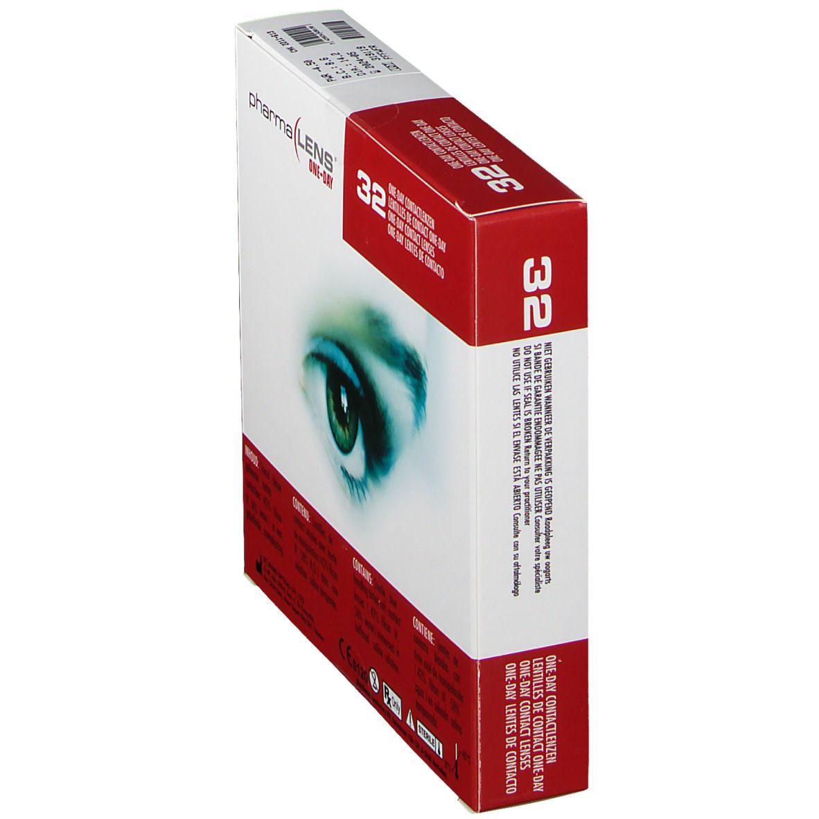 PharmaLens lentilles (jour/24 heurs) (Dioptrie: -4.50)