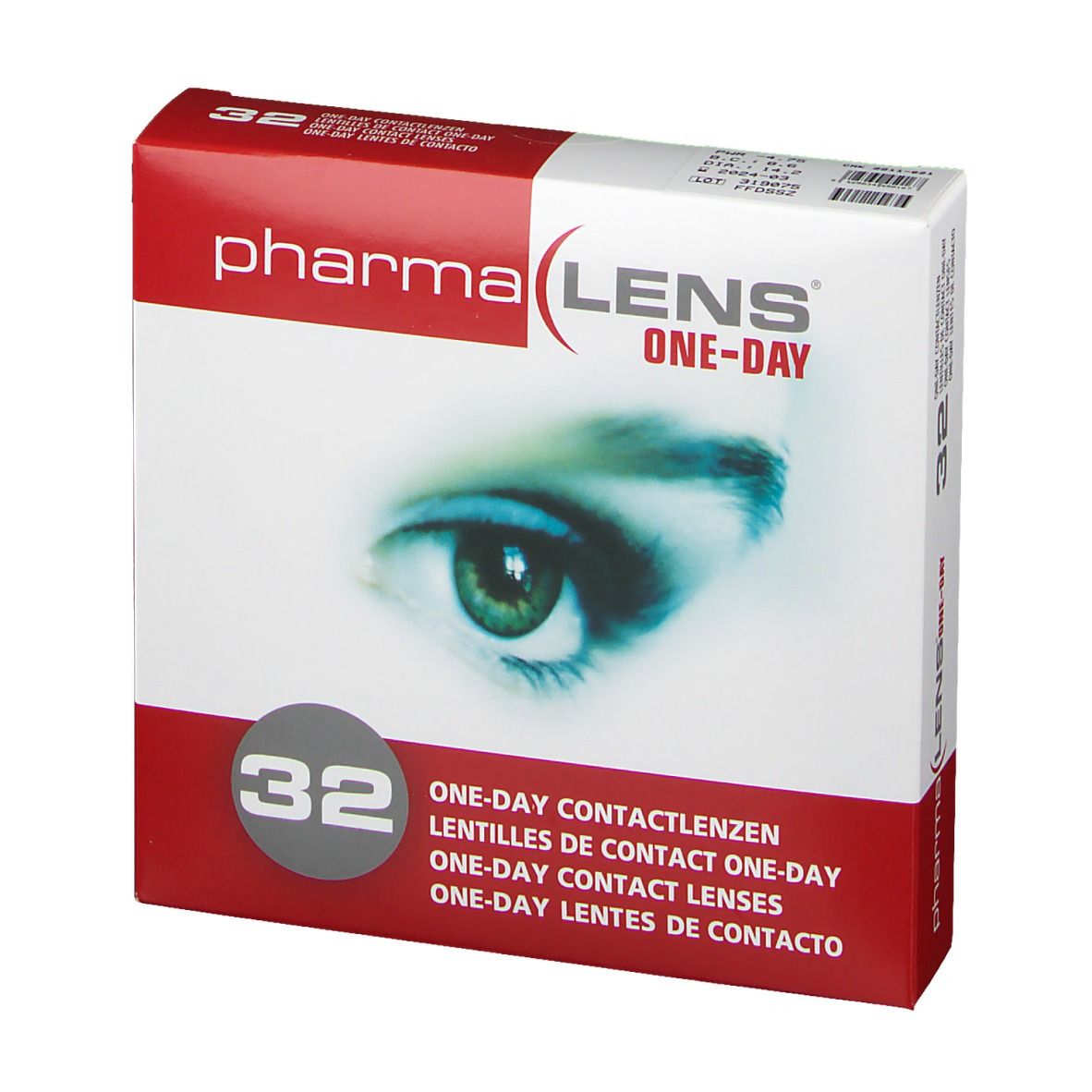 PharmaLens lentilles (jour/24 heurs) (Dioptrie: -4.75)