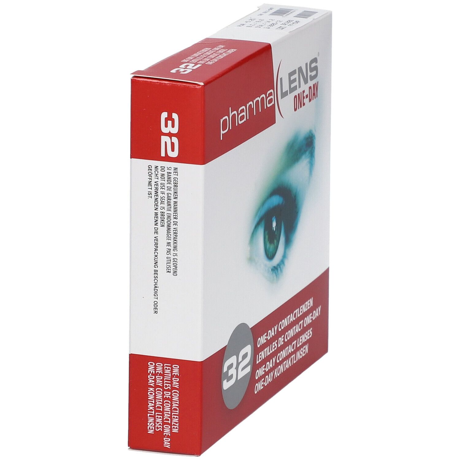 PharmaLens lentilles journalières (Dioptrie: -5.25)