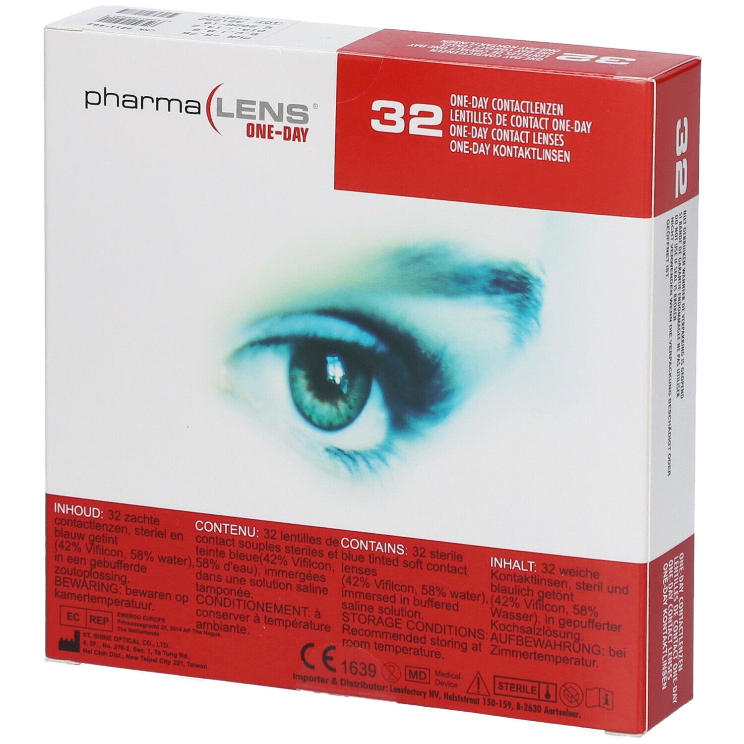 PharmaLens lentilles (jour/24 heurs) (Dioptrie: -5.75)