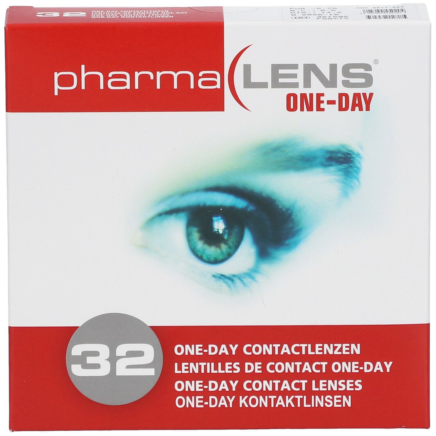 PharmaLens lentilles (jour/24 heurs) (Dioptrie: -5.75)