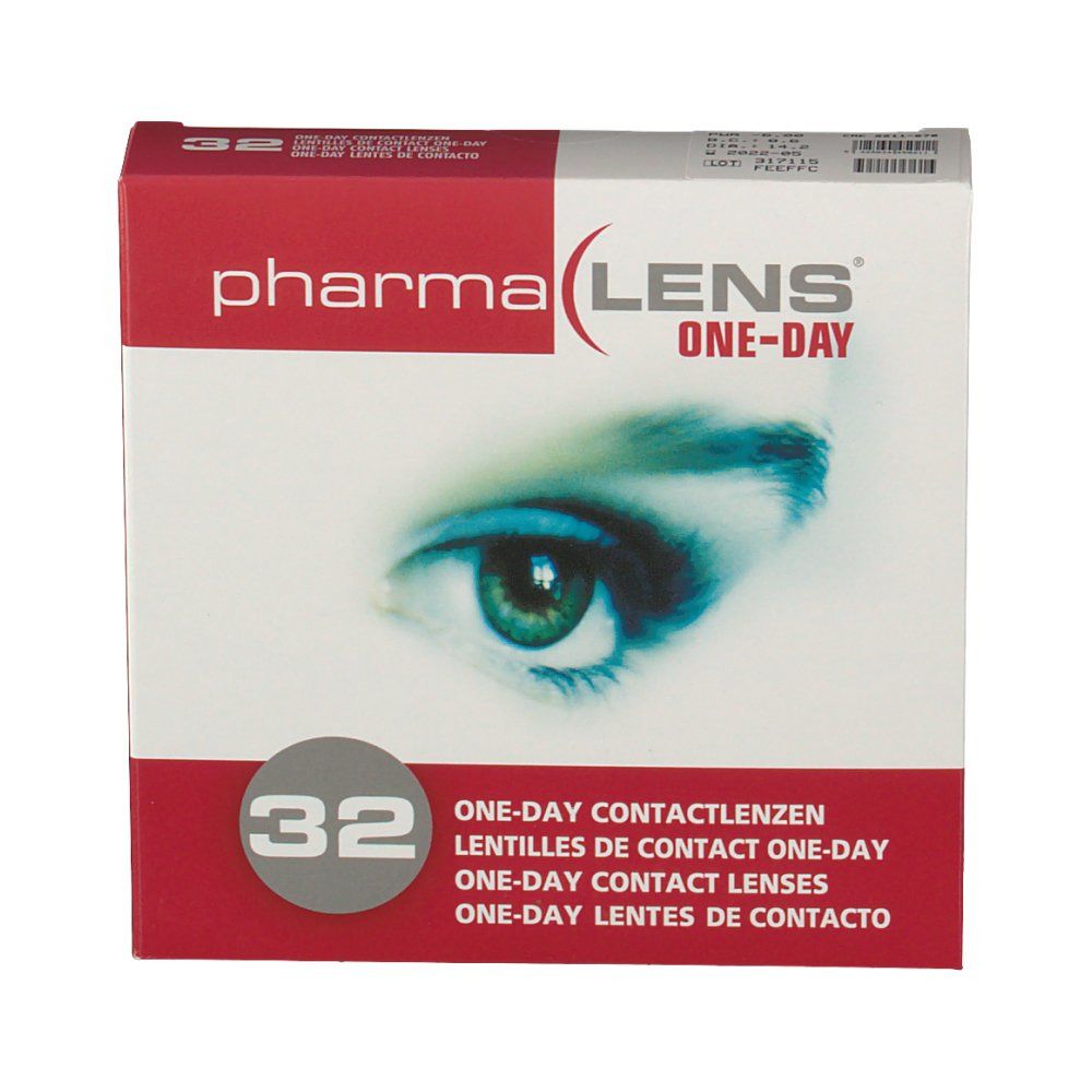 PharmaLens lentilles (jour/24 heurs) (Dioptrie: -6.00)