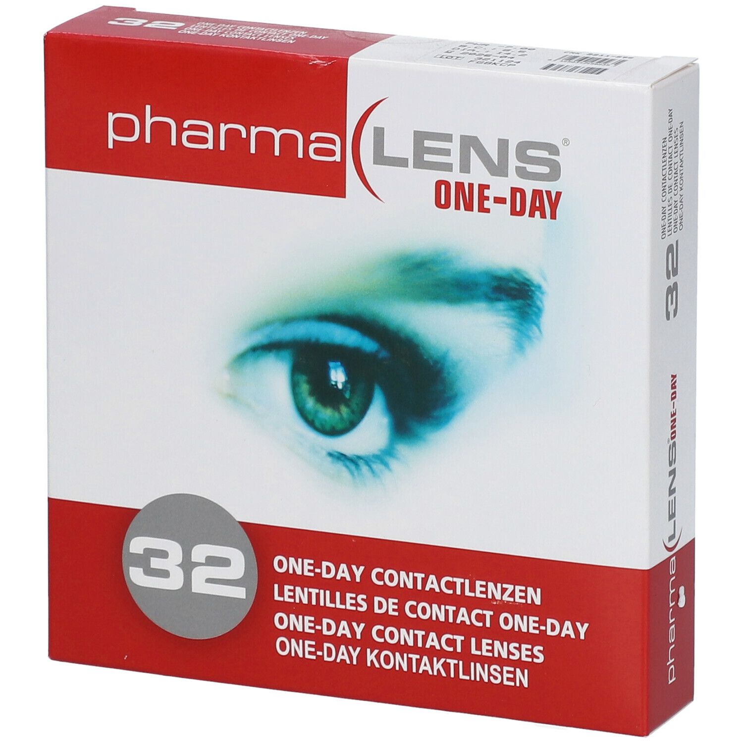 PharmaLens lentilles (jour/24 heurs) (Dioptrie: -7.00)