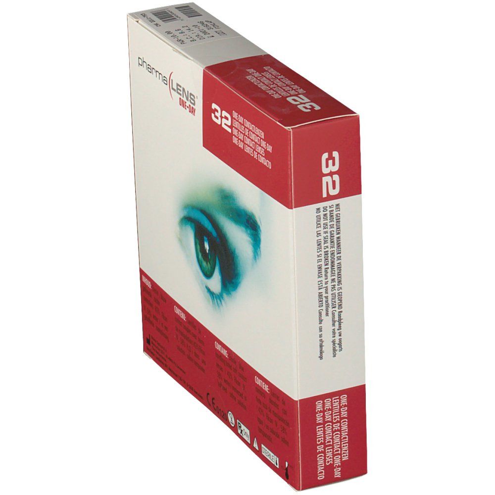 PharmaLens lentilles (jour/24 heurs) (Dioptrie: -10.00)