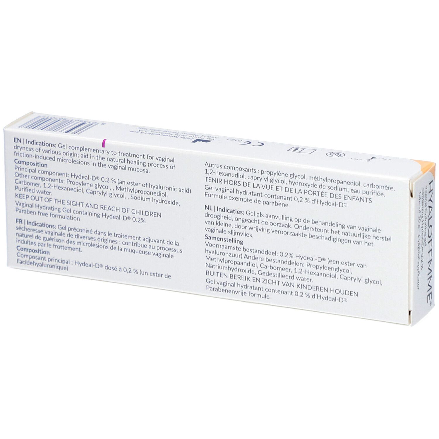 Hyalofemme Gel Vaginaal + Applicatoren