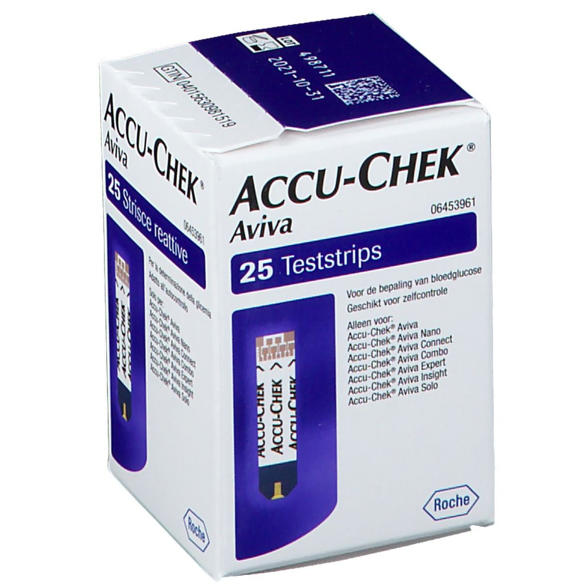 Accu-Chek Aviva Bandelettes Reactive