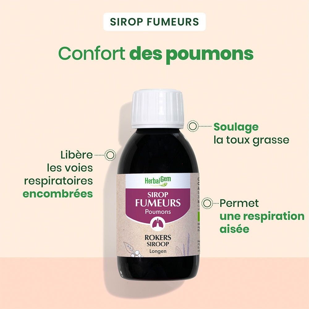 HerbalGem Sirop Des Fumeurs