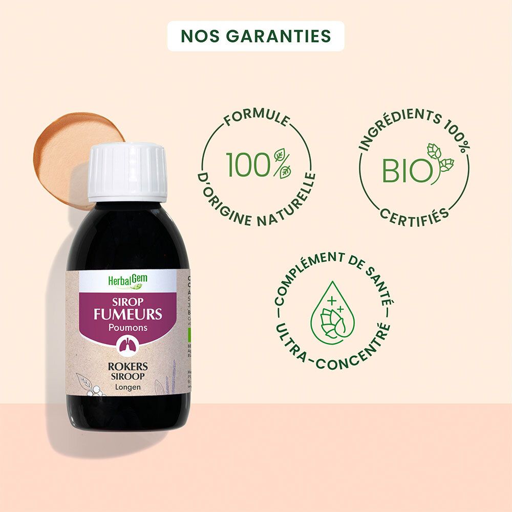 HerbalGem Sirop Des Fumeurs