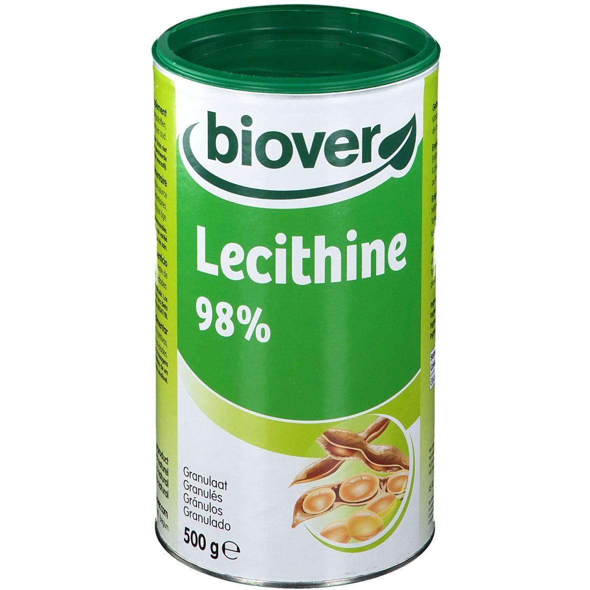 Biover Lecithine Granules 500 g - farmaline.be