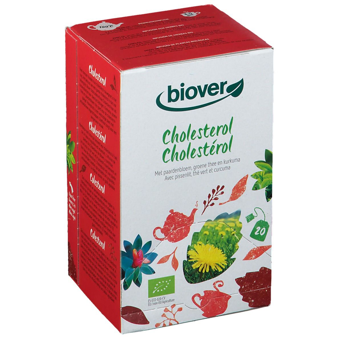 Biover Biokruideninfusie Cholesterol