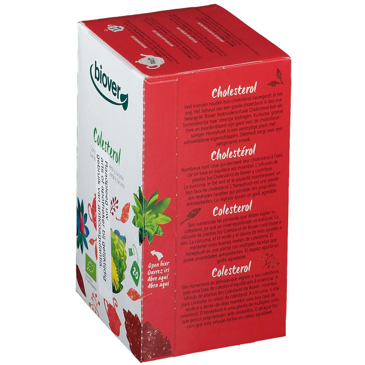 Biover Biokruideninfusie Cholesterol