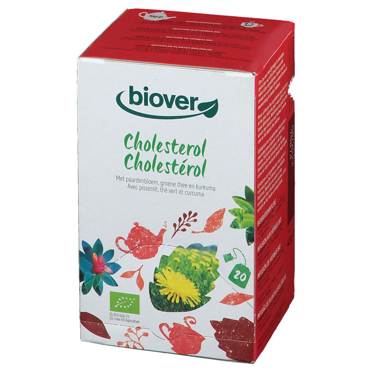 Biover Biokruideninfusie Cholesterol