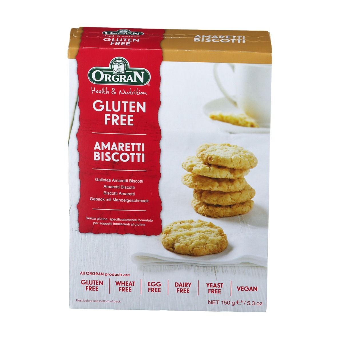 Orgran Biscotti Amareti