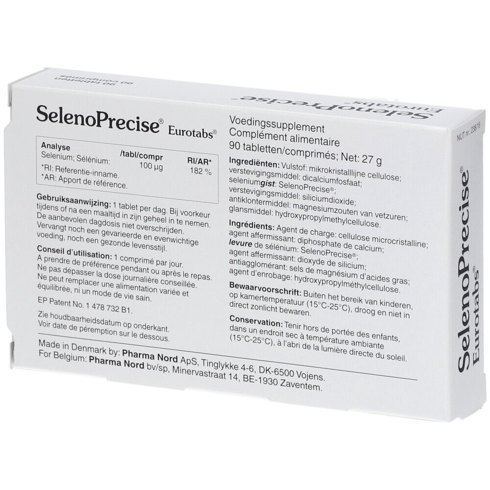 Pharma Nord SelenoPrecise 100µg | selenium | Immuunsysteem