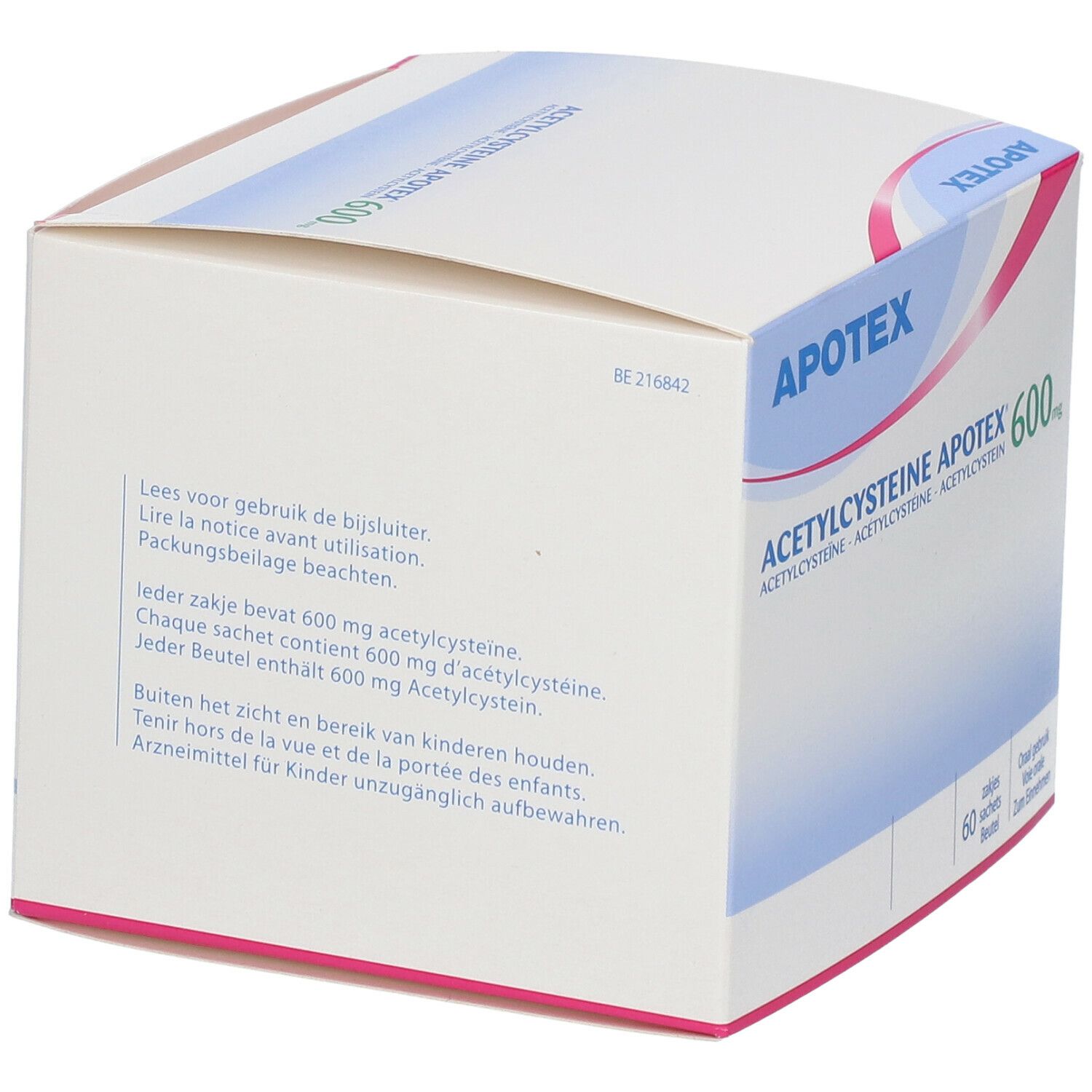 Acetylcysteïne Apotex 600mg