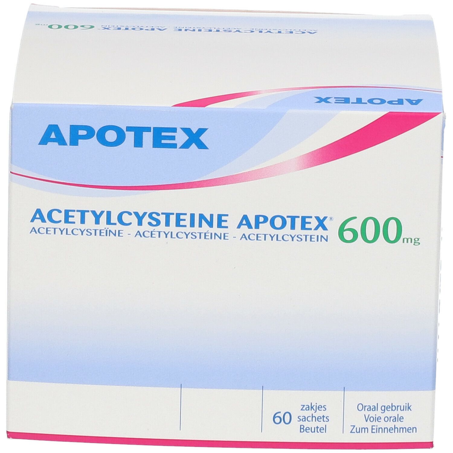 Acetylcysteïne Apotex 600mg