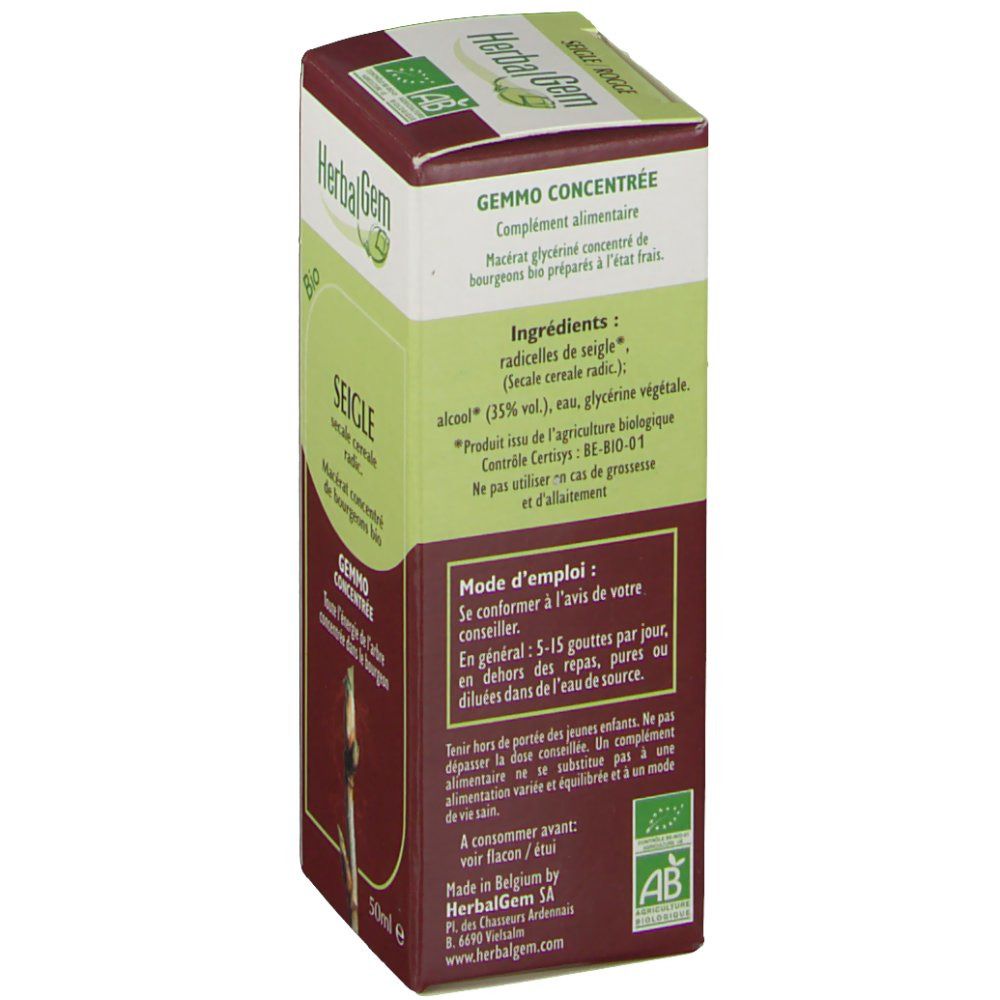 Herbalgem Seigle Macerat