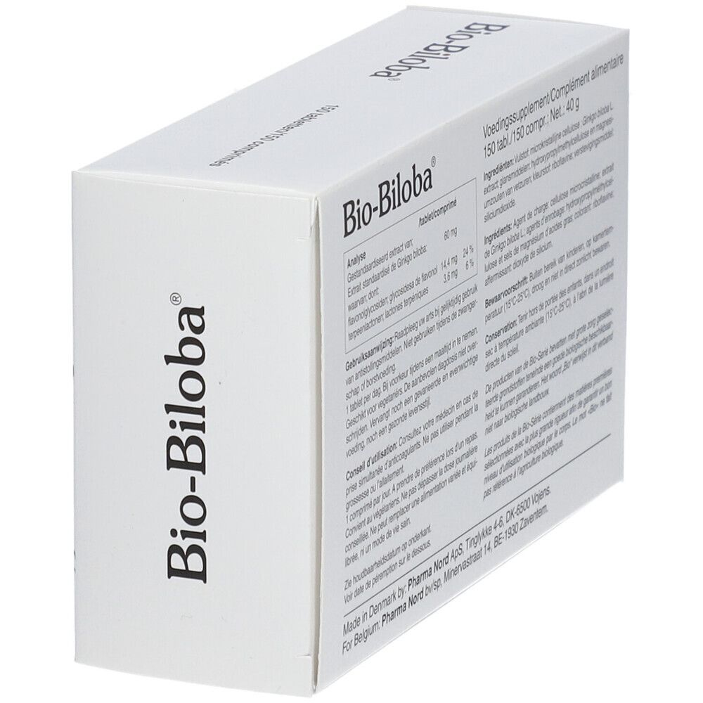 Pharma Nord Bio-Biloba | Ginkgo biloba extract | Bloedcirculatie + Cognitieve functie