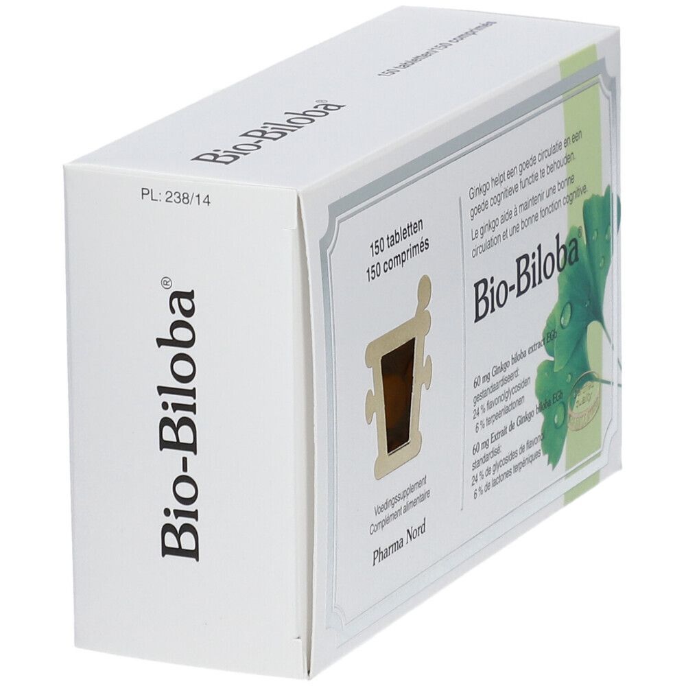 Pharma Nord Bio-Biloba | Ginkgo biloba extract | Bloedcirculatie + Cognitieve functie