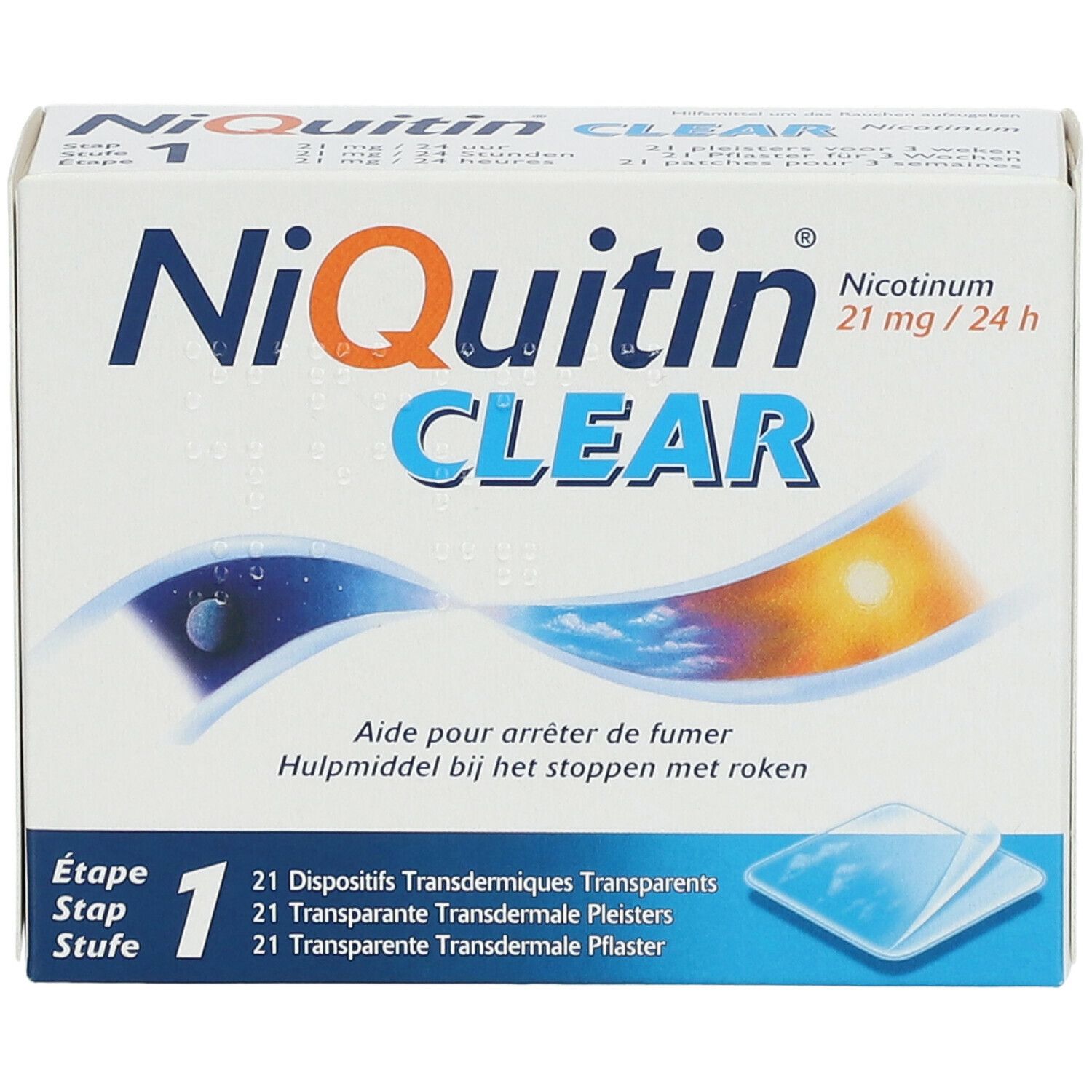 NiQuitin® Clear 21 mg/24 h