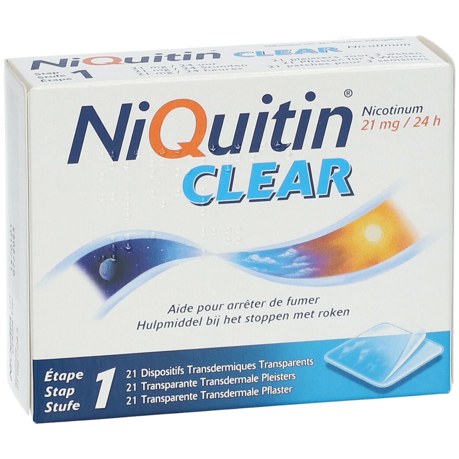 NiQuitin® Clear 21 mg/24 h