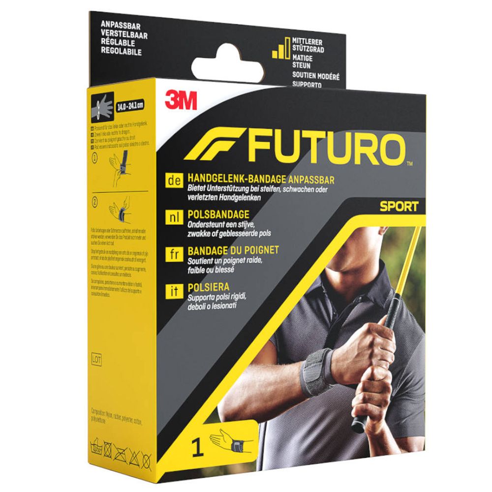 FUTURO™ Bandage du Poignet 46378 Noir