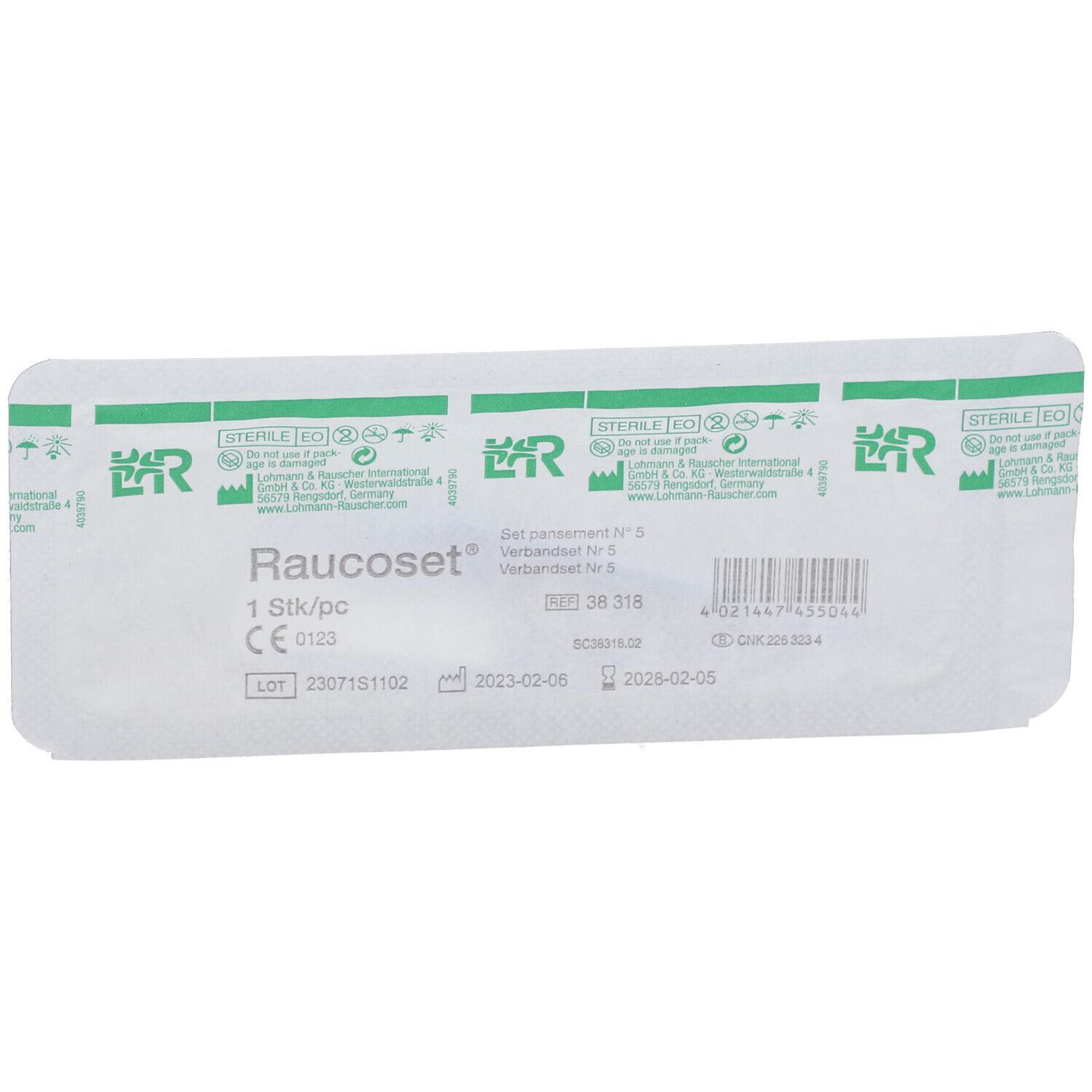 Raucoset Verbandset N5 38318