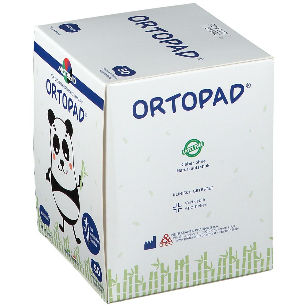 Ortopad Wit Medium Oogkompres