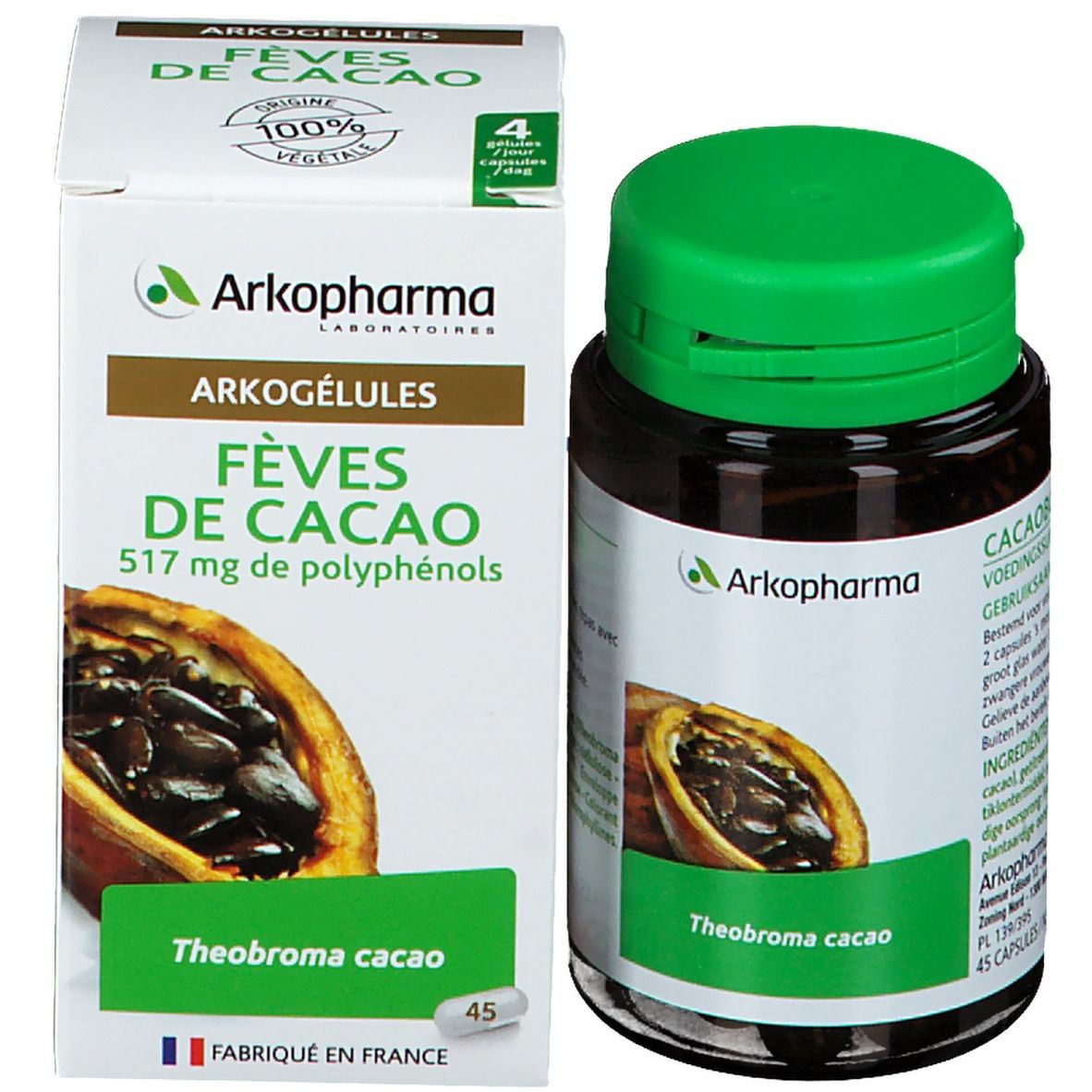 Arkogélules Fèves De Cacao