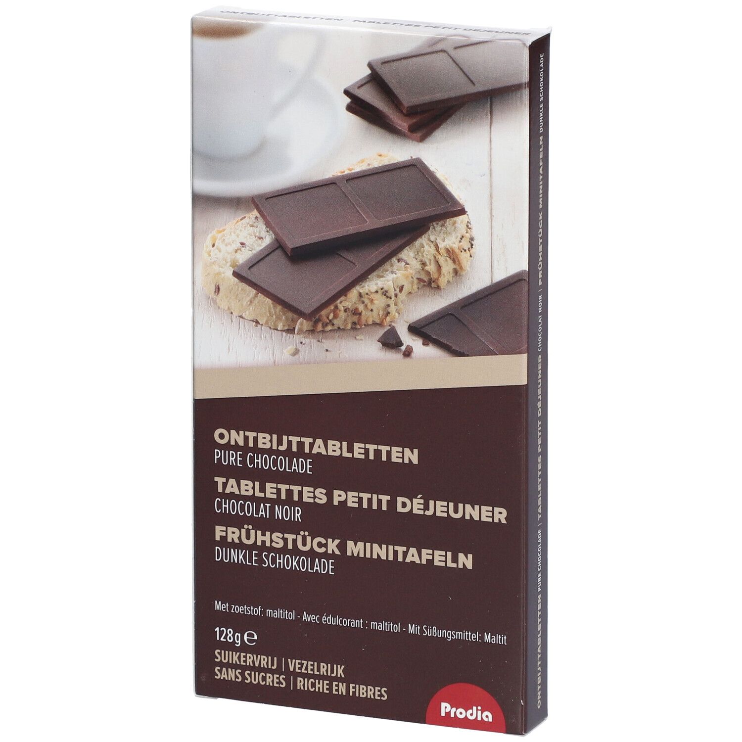 Prodia Ontbijttabletten Bitter Chocolade