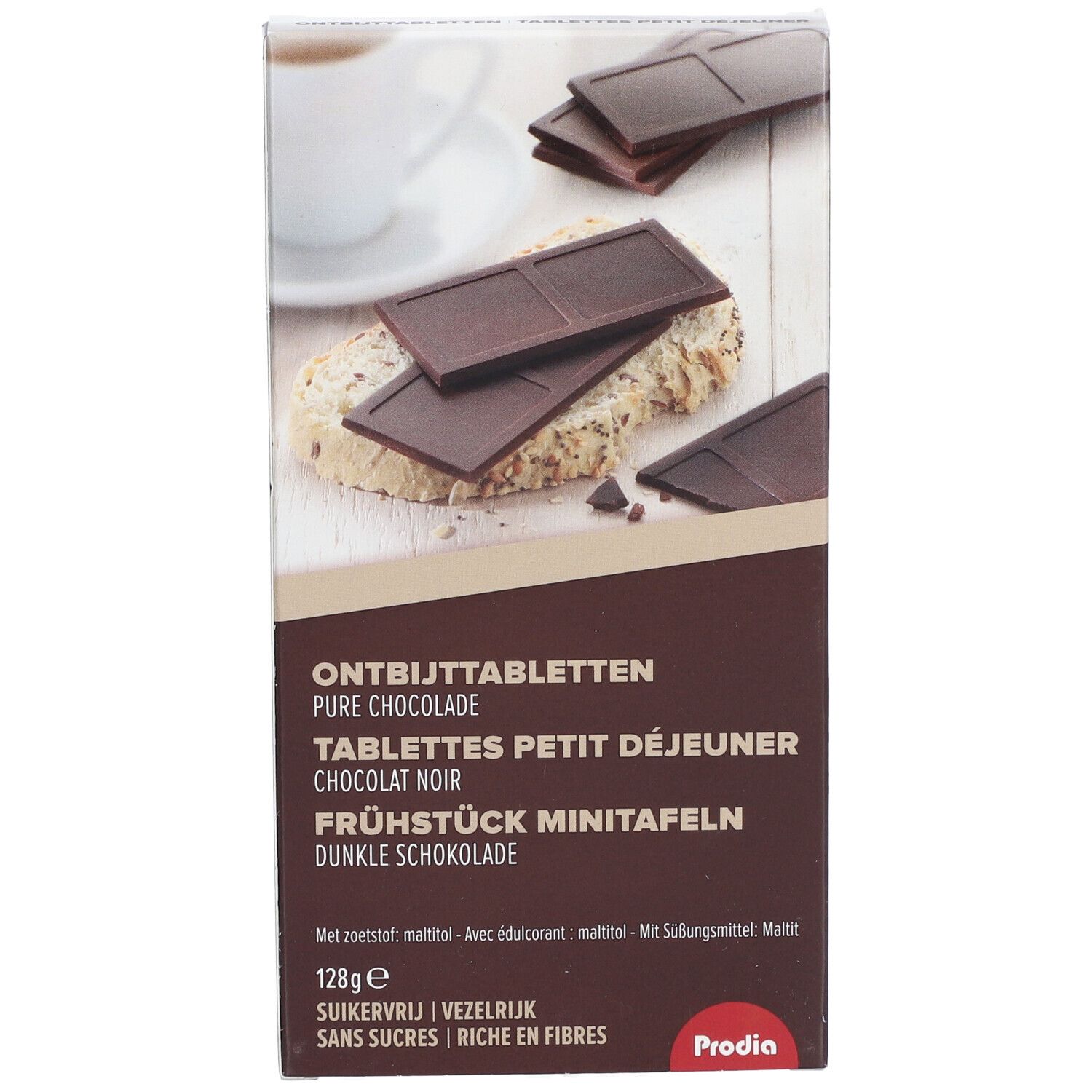 Prodia Ontbijttabletten Bitter Chocolade