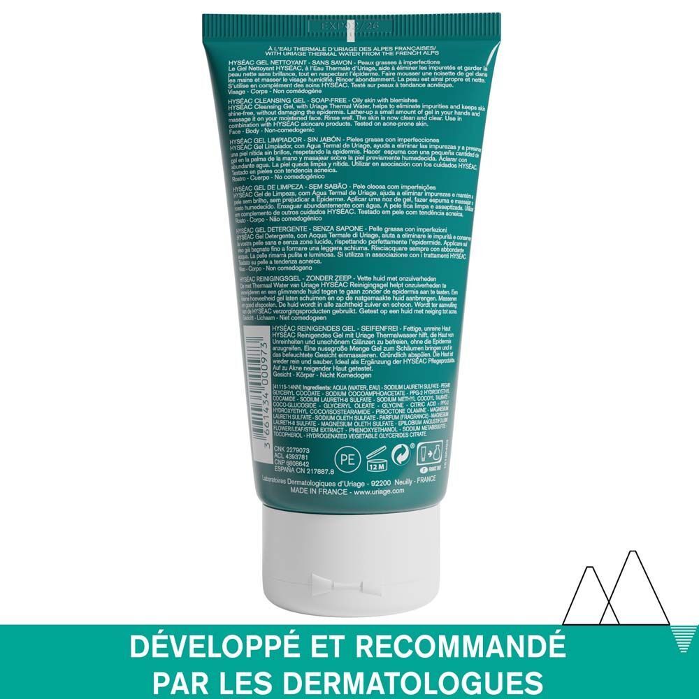 Uriage Hyséac Gel Nettoyant