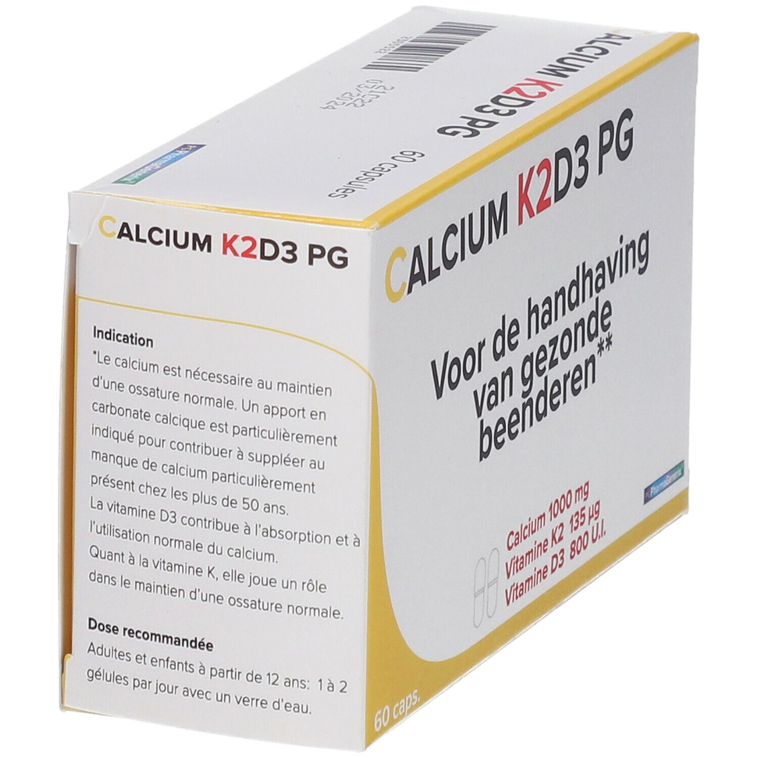 Pharmagenerix Calcium K2 D3 PG