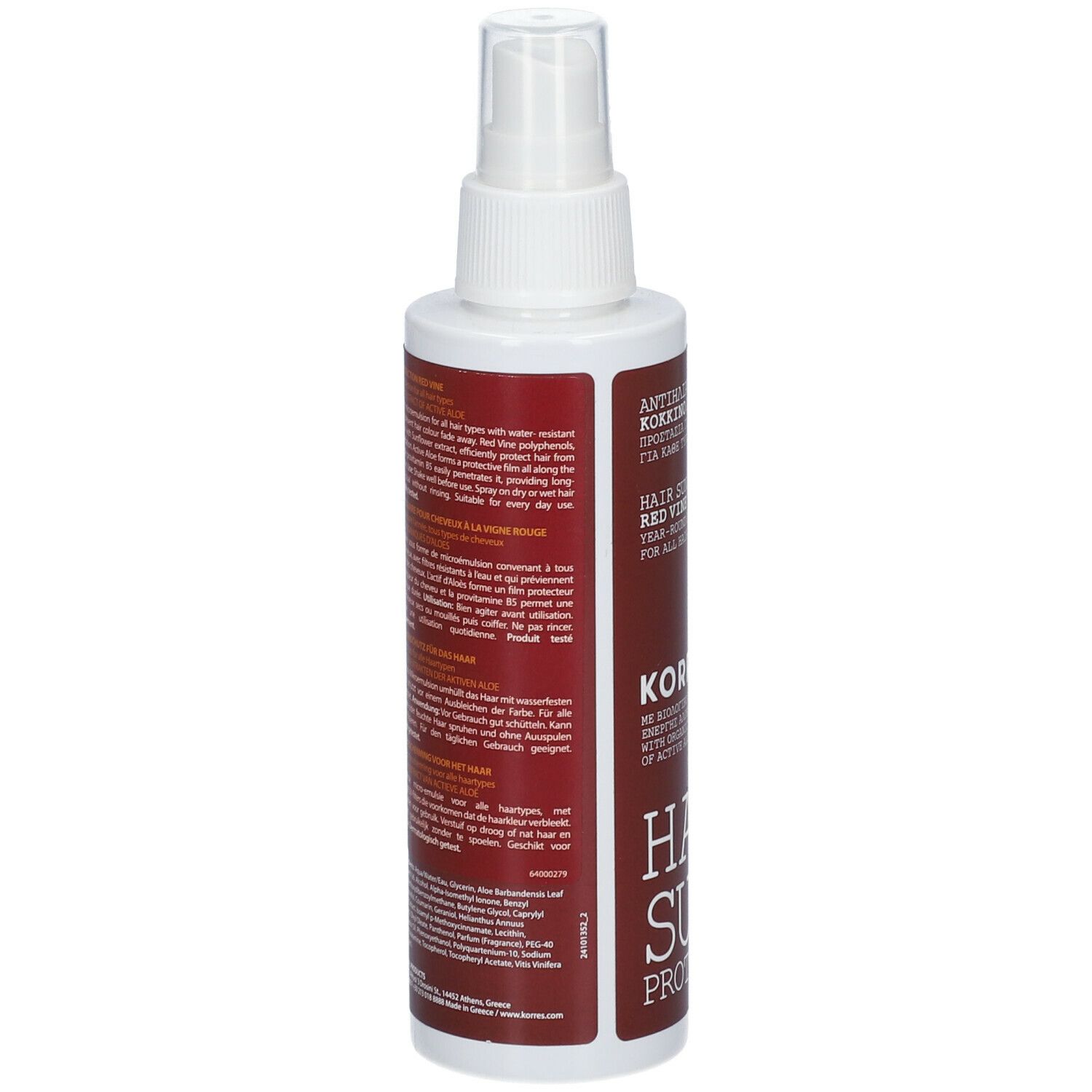 Korres Sun Protection Des Cheveux Red Vine