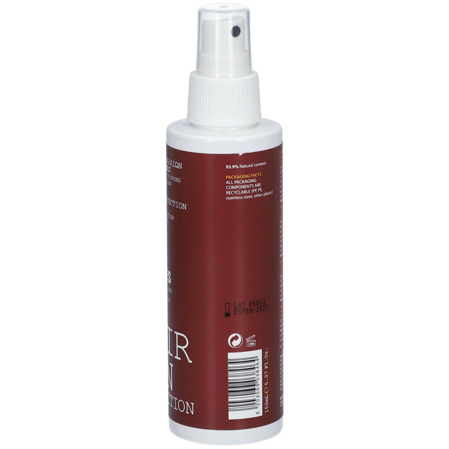 Korres Sun Protection Des Cheveux Red Vine