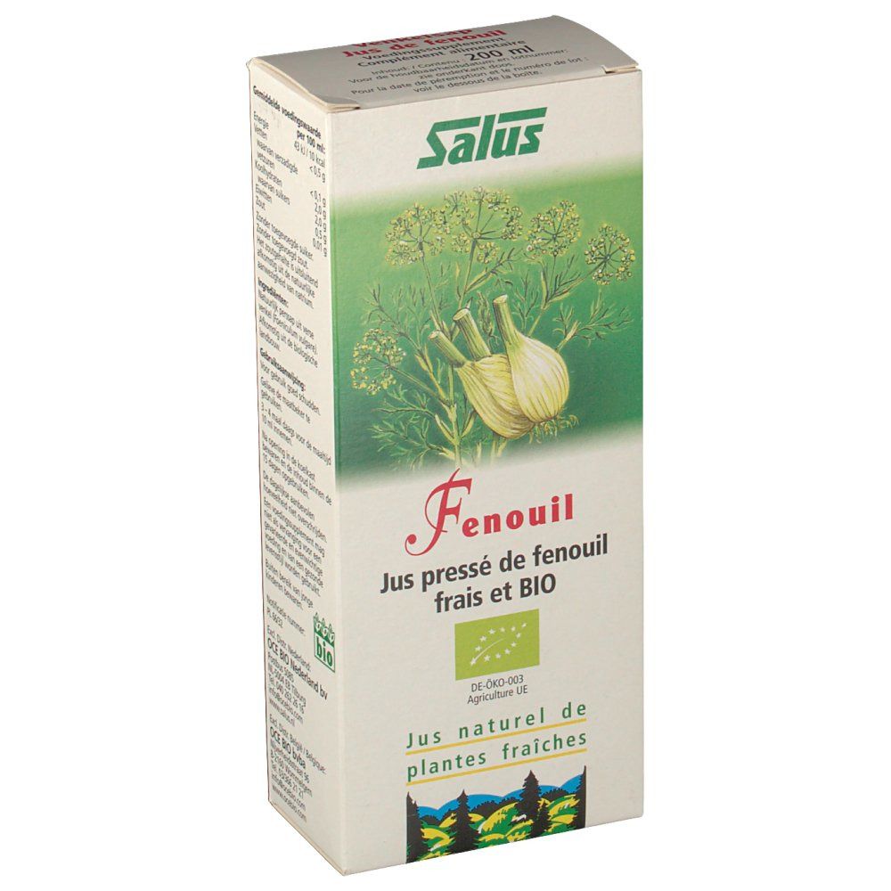 Salus Jus De Fenouil Bio
